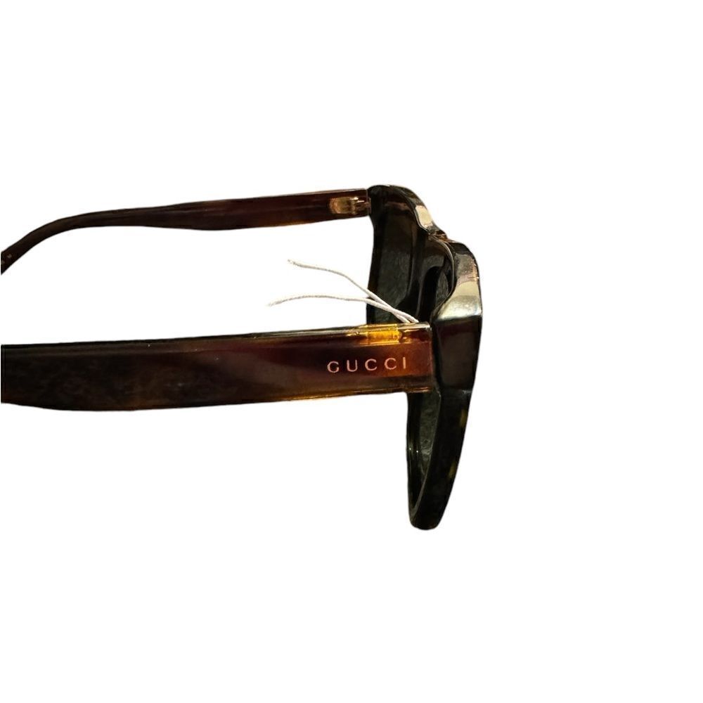 Gucci GG0158SN M 002 Square Unisex Sunglasses Tortoiseshell - Picture 7 of 9